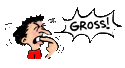 guy gagging